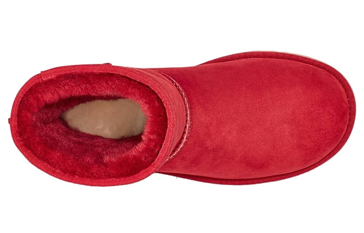 Ботинки зимние UGG Classic Short Red - изображение 4