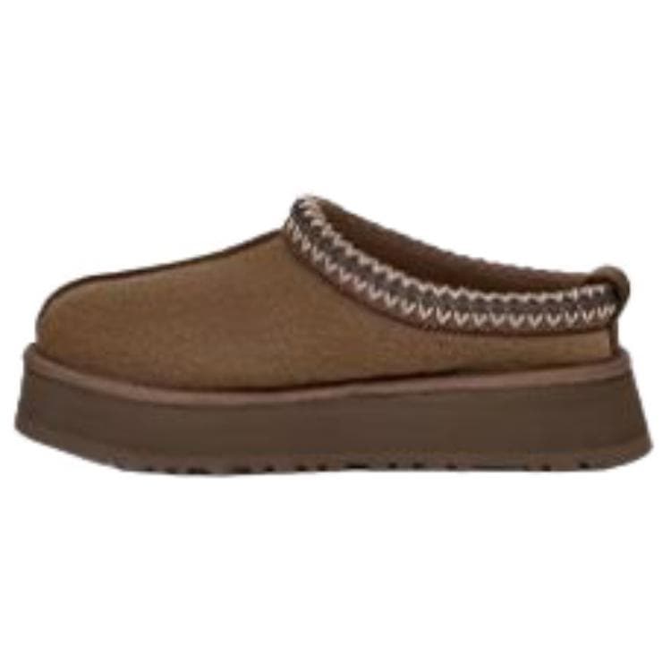 Кроссовки UGG Tazz Корова Спилок Универсальная Противоскользящая Низкая Повседневная Обувь Женская Ореховый - изображение 2