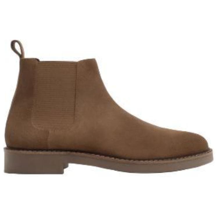 Ботинки челси ZARA Коровья кожа Короткий Челси Мужской Коричневый - изображение 2