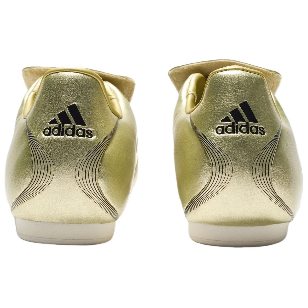 Кроссовки Adidas F50 Collection Обувь для тхэквондо Женская Золотая - изображение 4