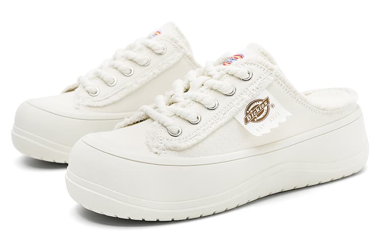 Кроссовки Dickies Canvas Platform Sneakers Beige - изображение 4