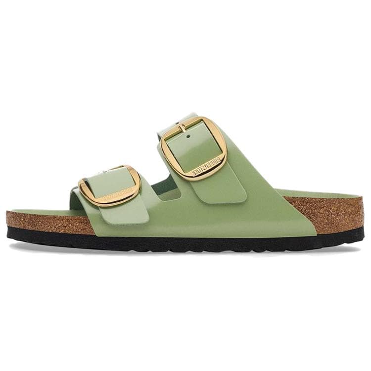 Сандалии Birkenstock Arizona Big Buckle Шлепанцы Женские Зеленые - изображение 1