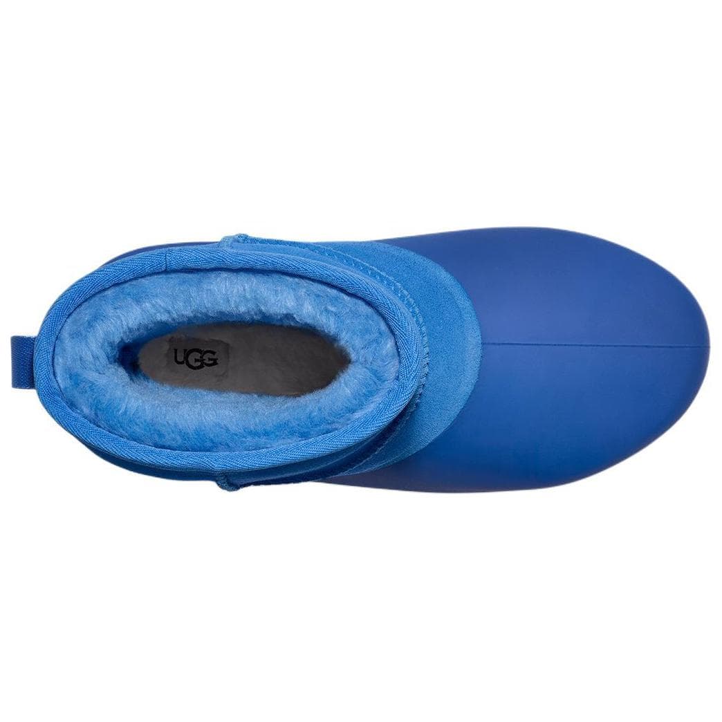 Ботинки зимние UGG CLASSIC MINI Корова Спилок С флисовой подкладкой Мода Универсальная Короткие Снеботуфли Унисекс Синий - изображение 4