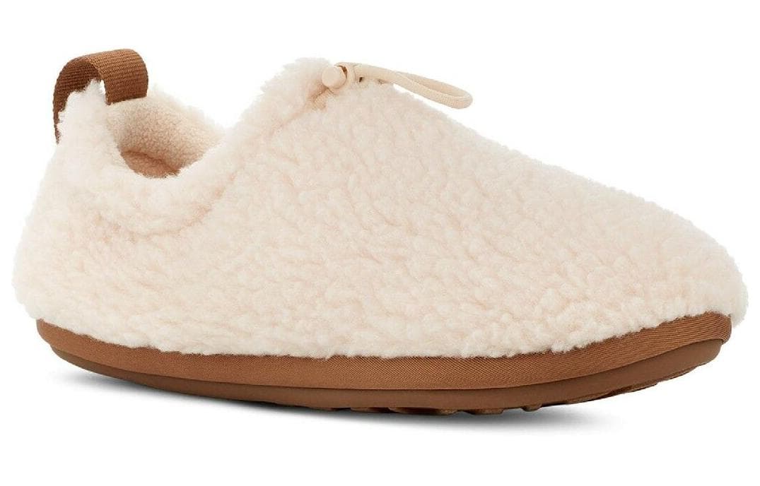 Тапочки UGG Artificial Suede Casual Shoes Women's White UGG Искусственная замша Повседневная обувь Женская Белая - изображение 2