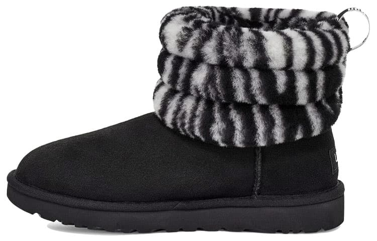 Ботинки зимние UGG Fluff Mini Quilted Leopard - изображение 1