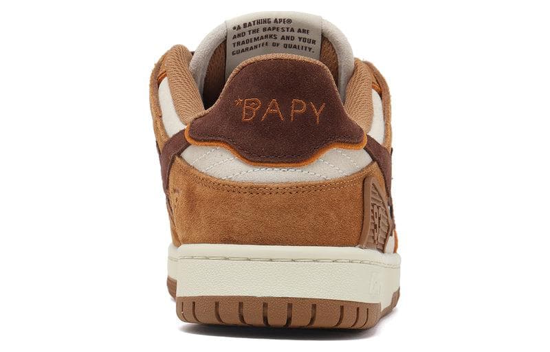 Кроссовки BAPY x A BATHING APE STA Brown - изображение 4