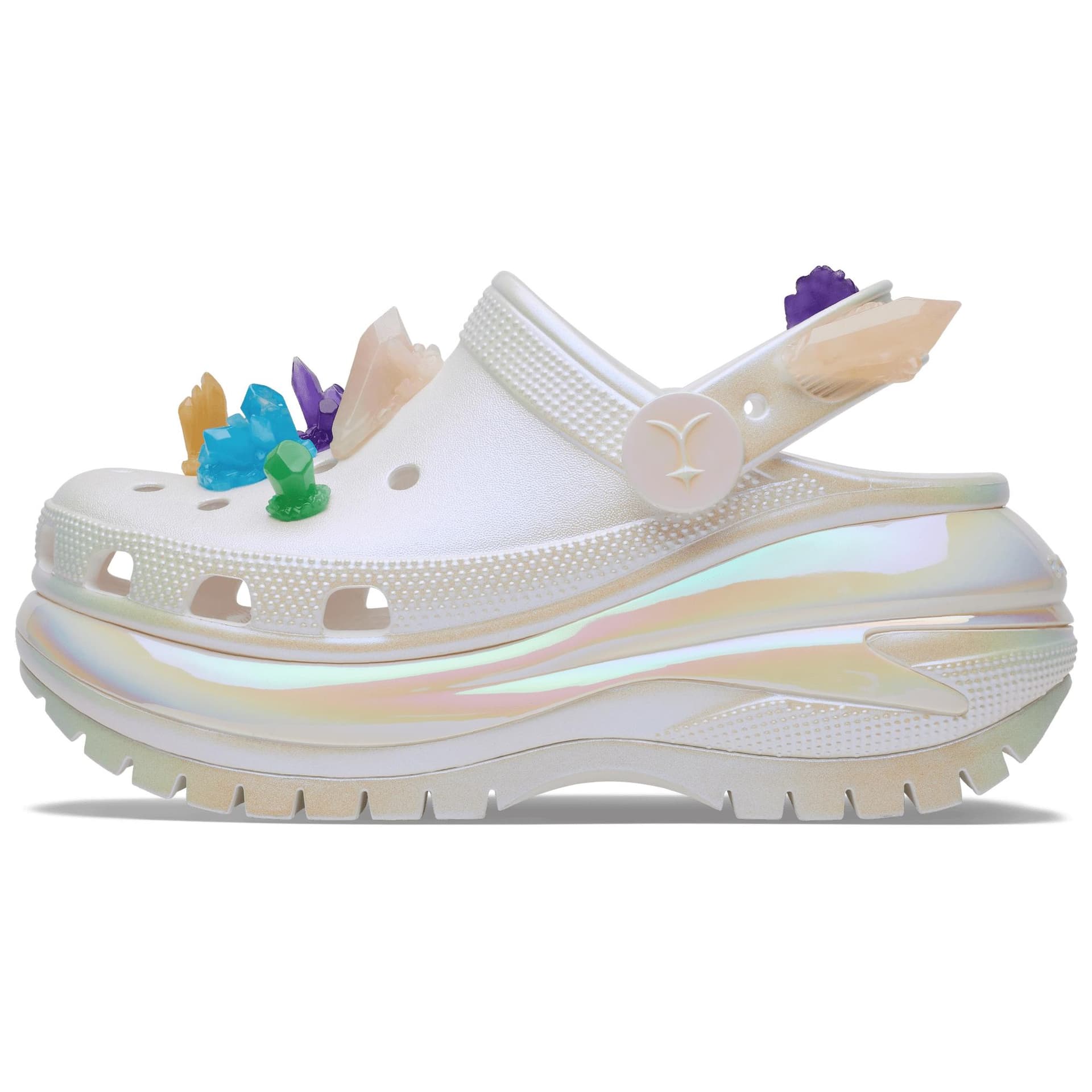 Сабо Crocs Mega Crush Clog Beige