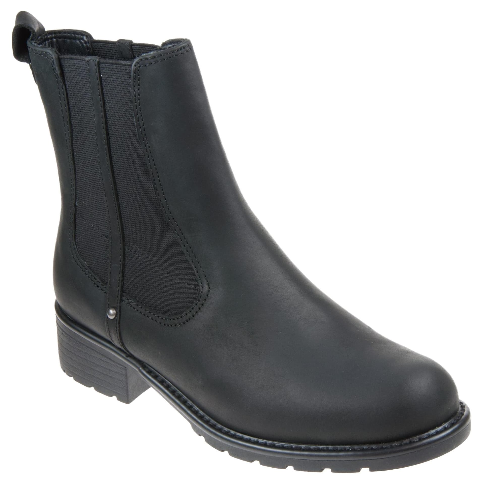 Ботинки челси Clarks Orinoco Club Короткий Челси Женские Черные - изображение 3