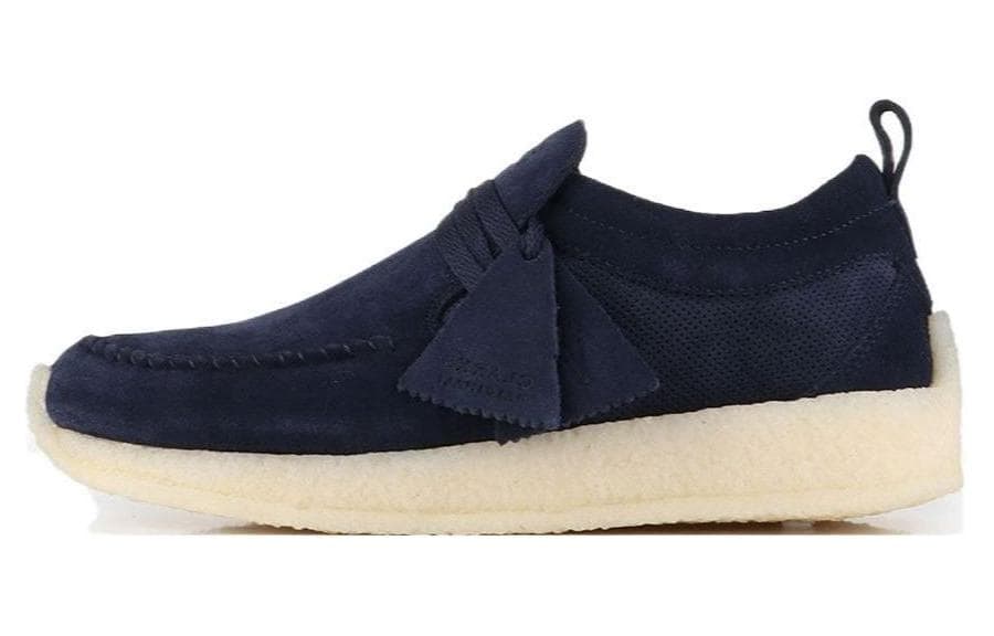 Ботинки Clarks Мужская повседневная обувь, низкий топ, синий, мужской - изображение 1