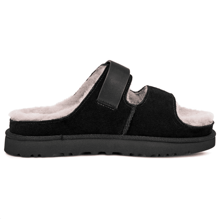 Сандалии UGG Goldenstar Clog Шлепанцы Женские Черные - изображение 2