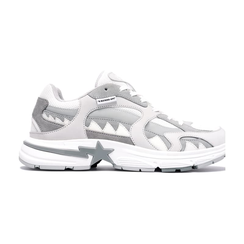 Кроссовки A BATHING APE SHARK STA Низкий Топ Повседневная Обувь Мужская - изображение 5