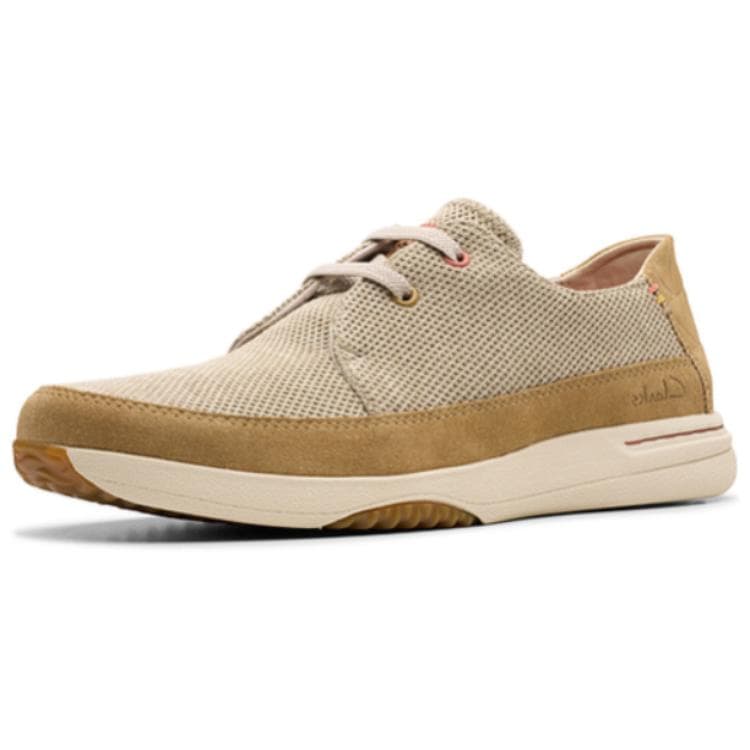 Ботинки Clarks Carefree Collection Спилок Коровья Кожа Повседневная Обувь Мужская Серого Цвета - изображение 2