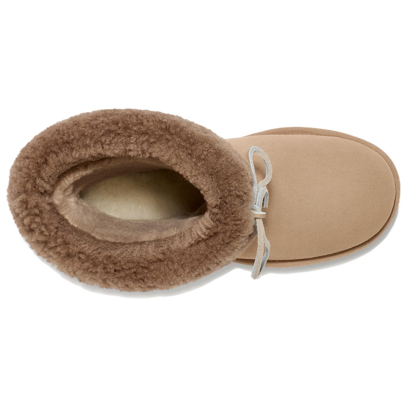 Ботинки зимние UGG Sarissa Короткие Снежные Ботинки Унисекс Бежевые - изображение 5