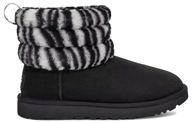 Ботинки зимние UGG Fluff Mini Quilted Leopard - изображение 2