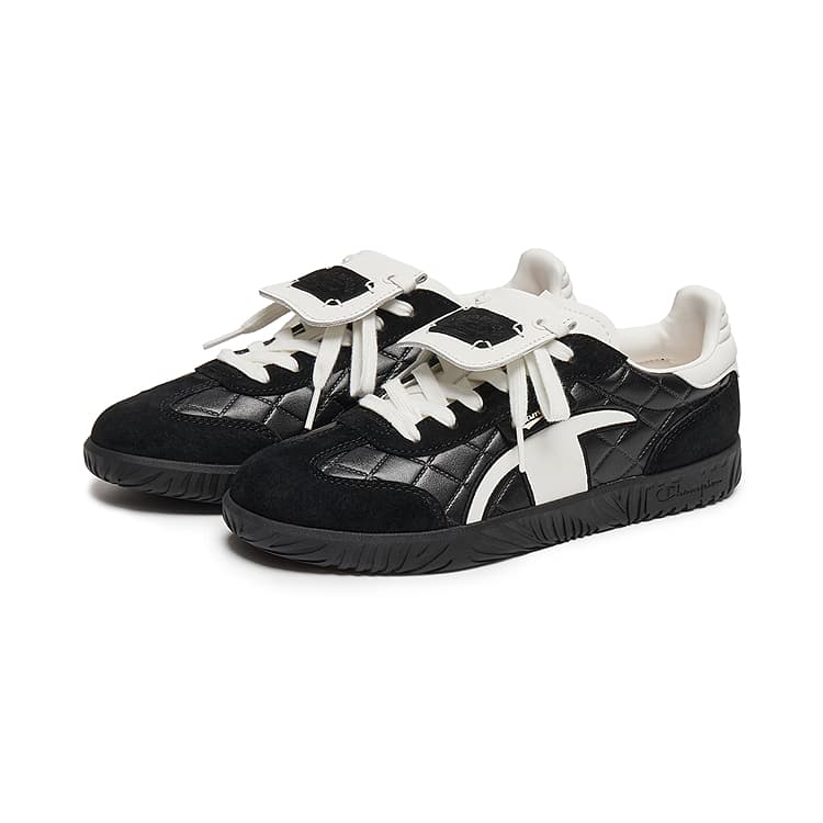 Кроссовки Champion Balance Low Top T Trainers Немецкий язык Армейский стиль Женский Черный Молочно-белый - изображение 3