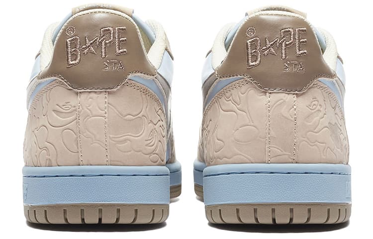 Кроссовки A BATHING APE SK8 Sta Light Blue - изображение 3