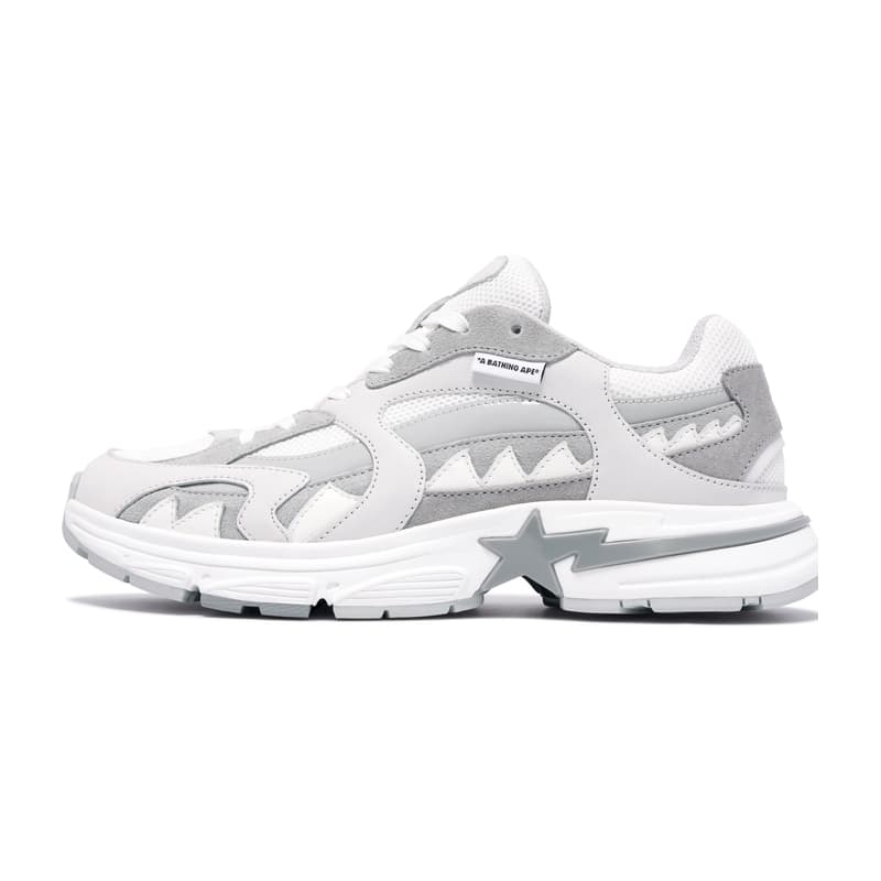 Кроссовки A BATHING APE SHARK STA Низкий Топ Повседневная Обувь Мужская - изображение 4
