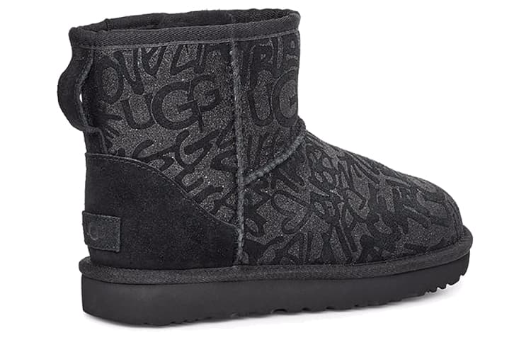 Ботинки зимние UGG CLASSIC MINI Sparkle Graffiti - изображение 3