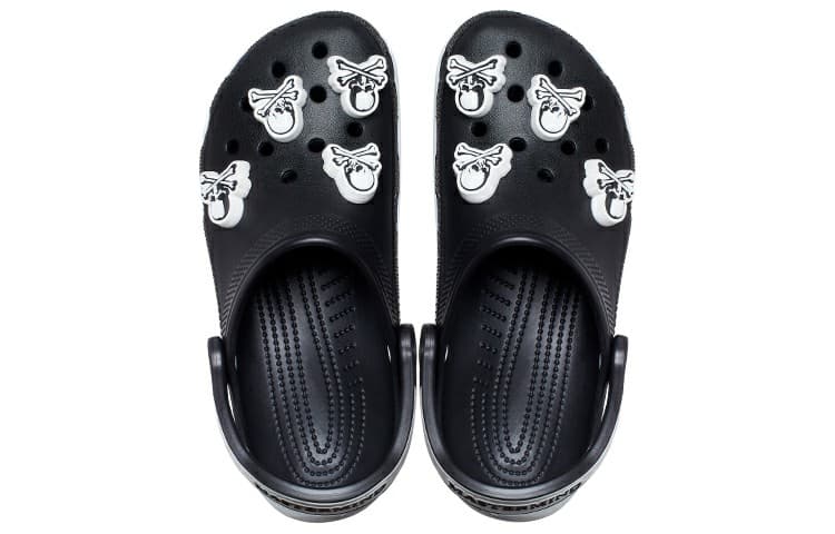 Сабо mastermind JAPAN x Crocs Classic Clog Black White - изображение 4