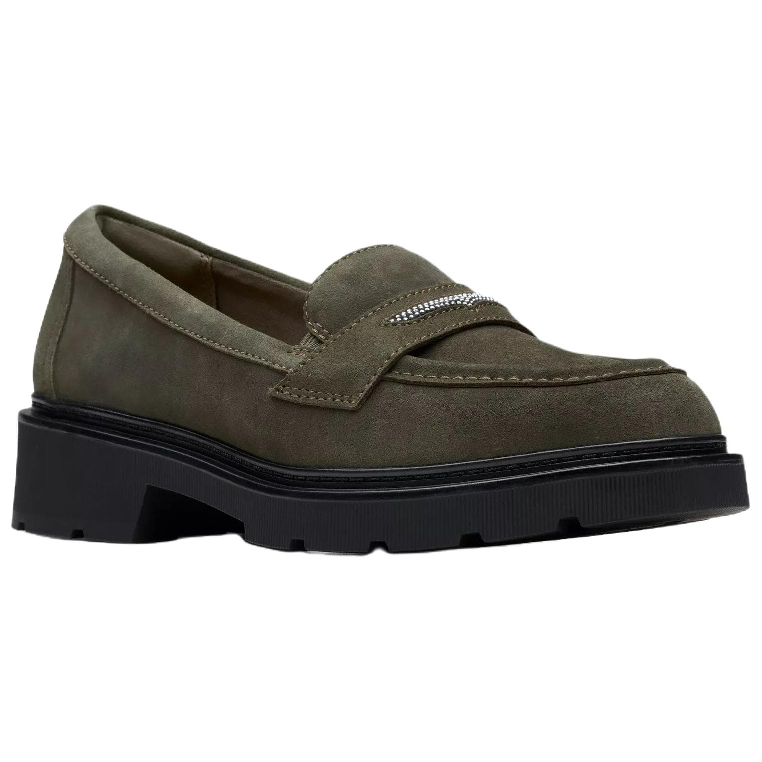 Лоферы Clarks Lauryl STEP Лоферы из искусственной замши для женщин - изображение 2