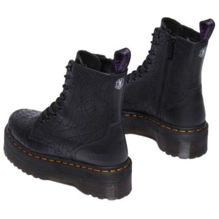 Сапоги WEDNESDAY x Dr.Martens Jadon Ботильоны Унисекс Черные - изображение 4