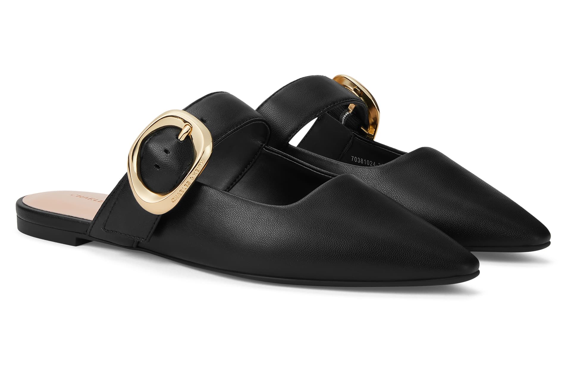 Сандалии CHARLESKEITH ck PU 1cm NudeBlack - изображение 2