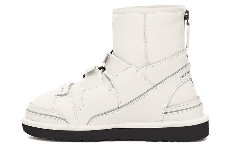 Ботинки зимние FENG CHEN WANG x UGG 2-in-1 Slippers Short Snow Boots White - изображение 2