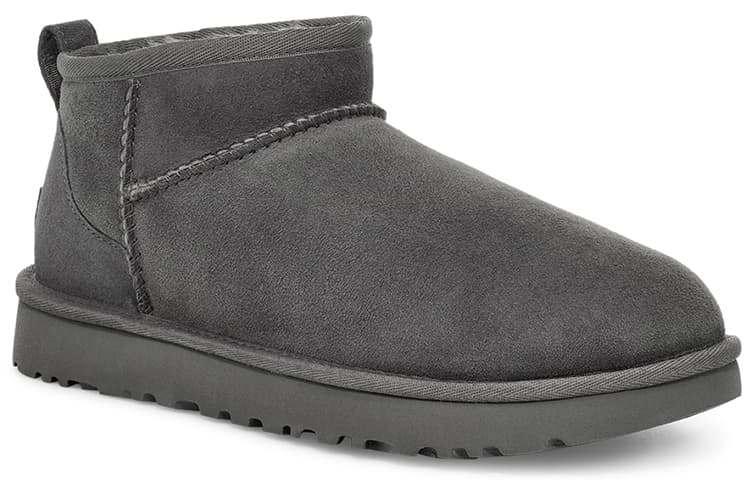 Ботинки зимние UGG Classic Ultra Mini Grey - изображение 3