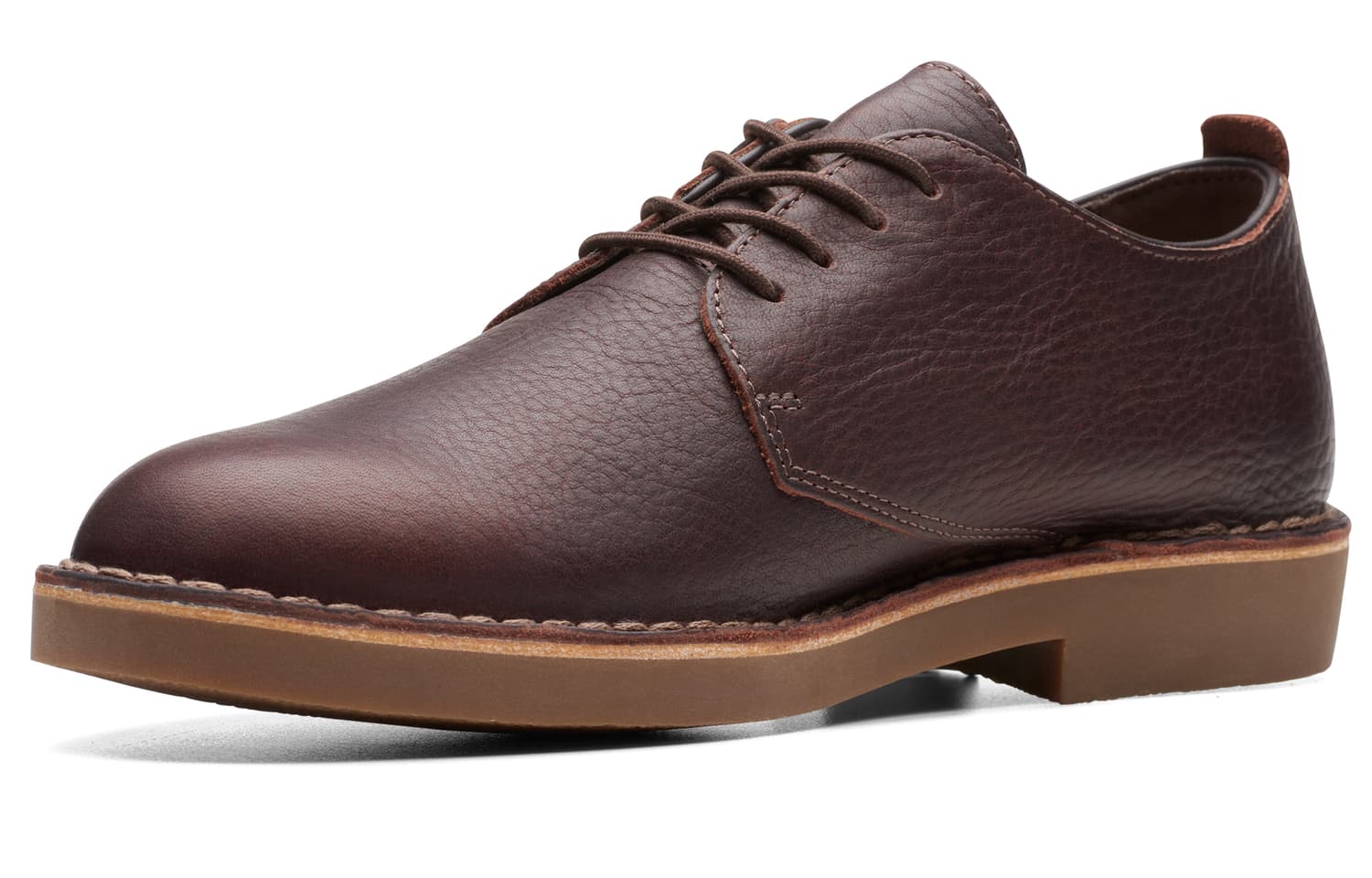 Clarks Desert London 2 Коровья кожа Повседневные кожаные туфли Мужские Коричневые - изображение 2