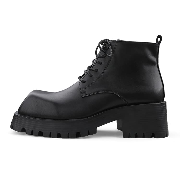 Ботинки HANQIAORIJI Derby Boots Black - изображение 1