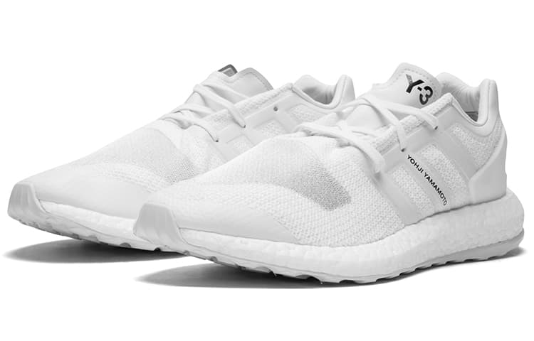 Кроссовки Y-3 Pure Boost Triple Low White - изображение 3