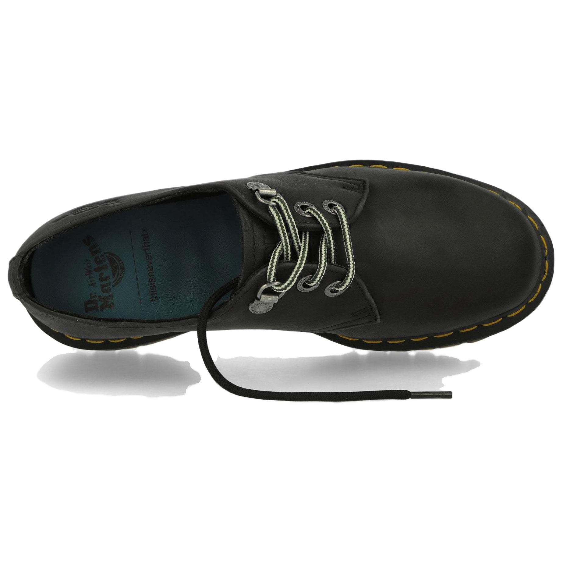 Ботинки Thisisneverthat x Dr.Martens 1461 Черный Wyoming Повседневная обувь Мужская Черный - изображение 5