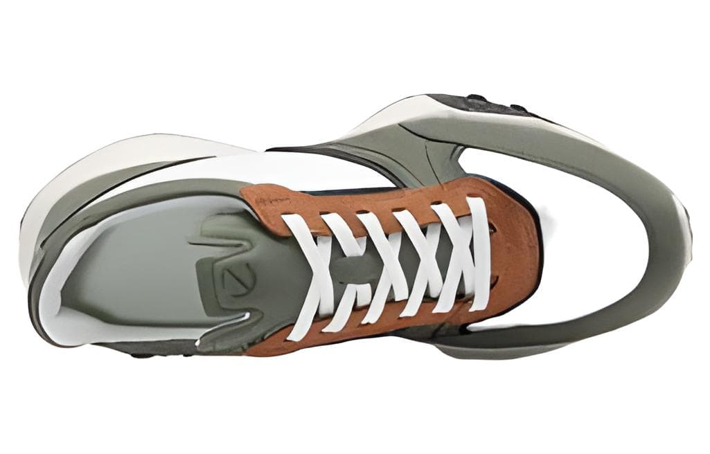 Кроссовки Ecco Retro Comfort Sneaker Olive - изображение 3