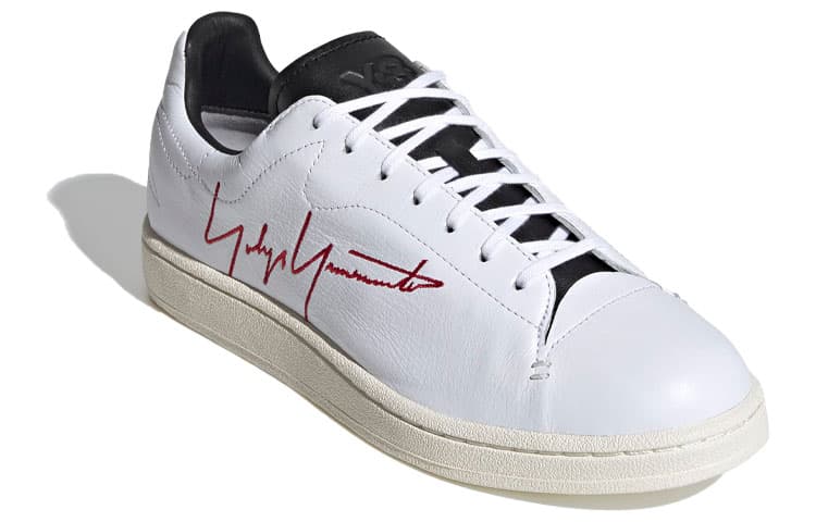 Кроссовки Y-3 Yohji Court White Red - изображение 3