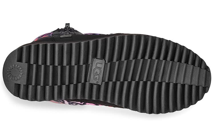 Ботинки зимние UGG Ridge Graffiti Pop Purple Black - изображение 6