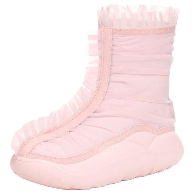 Сапоги Collina Strade x UGG Текстиль Синтетическая кожа Женские ботильоны Розовый - изображение 3