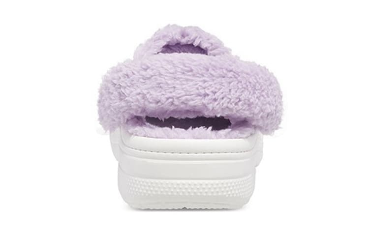 Сабо Crocs Classic Clog White Purple - изображение 4