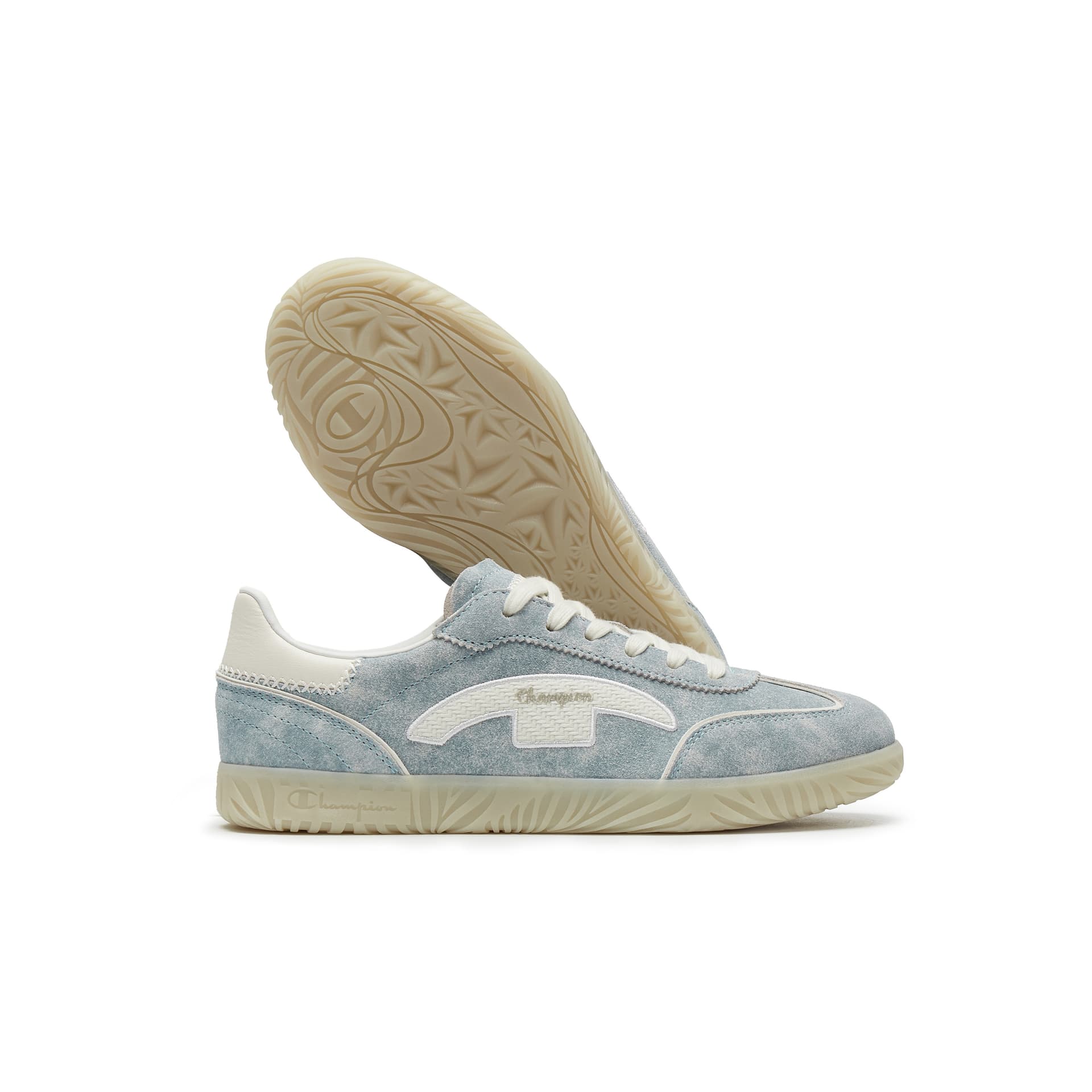 Кроссовки Champion Balance Low Top Скейтборд Кроссовки Мужские Ming Синий Молочно Белый - изображение 2