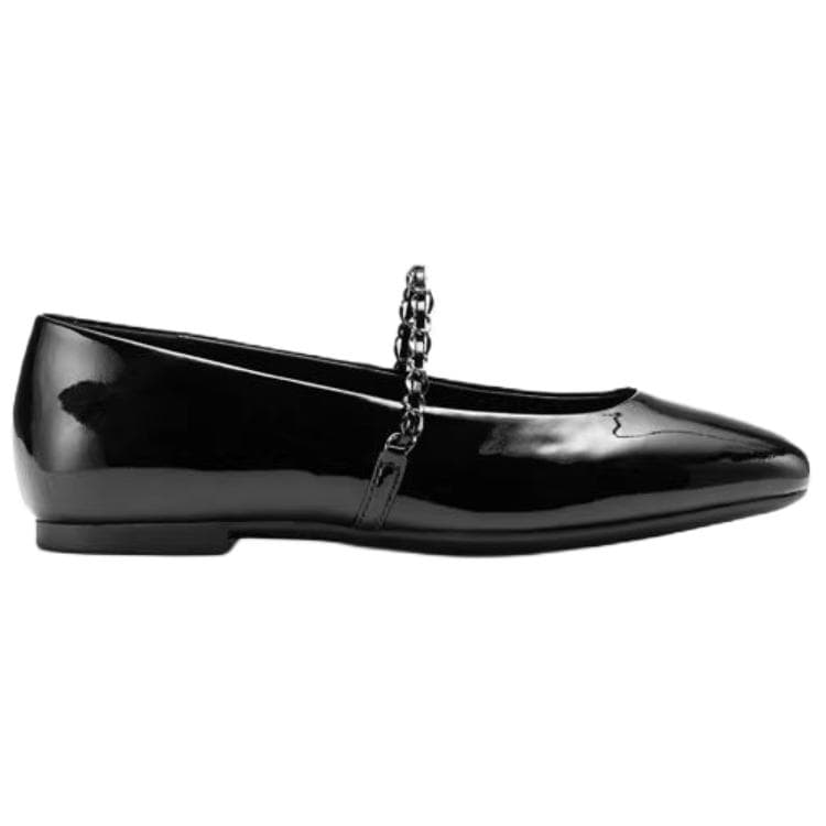Ecco Dance Joy Collection Овчина Тонкие и Без Объема Туфли Мэри Джейн 1см Женские Черные 234333 - изображение 2