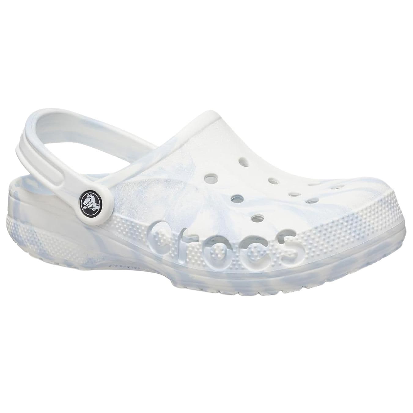 Сабо Crocs Baya Marbled Sabo Rubber Унисекс Белый - изображение 3