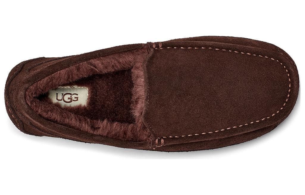 UGG Коровья кожа Повседневная обувь Мужская Шоколад - изображение 4
