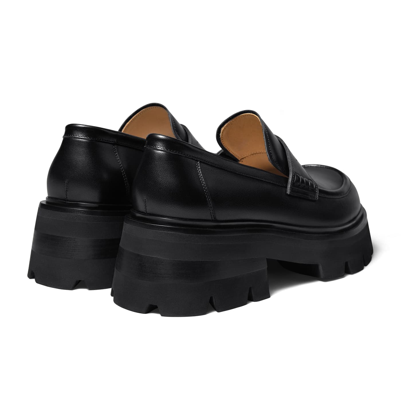Лоферы THOM WILLS Британский стиль Повседневные Универсальные Лоферы Slip-On "Старые деньги" Мужские Черные - изображение 4