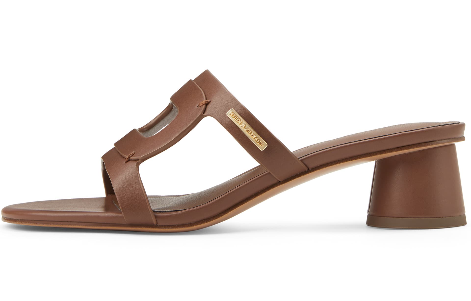 Сандалии CHARLESKEITH ck 4.3cm ChalkCARAMEL - изображение 1