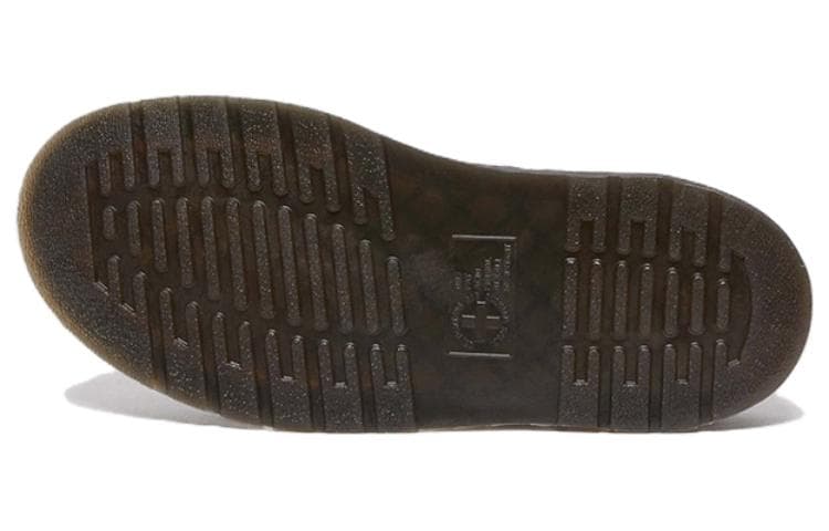 Тапочки Dr.Martens Кожа Повседневная Обувь Женская Черная - изображение 5