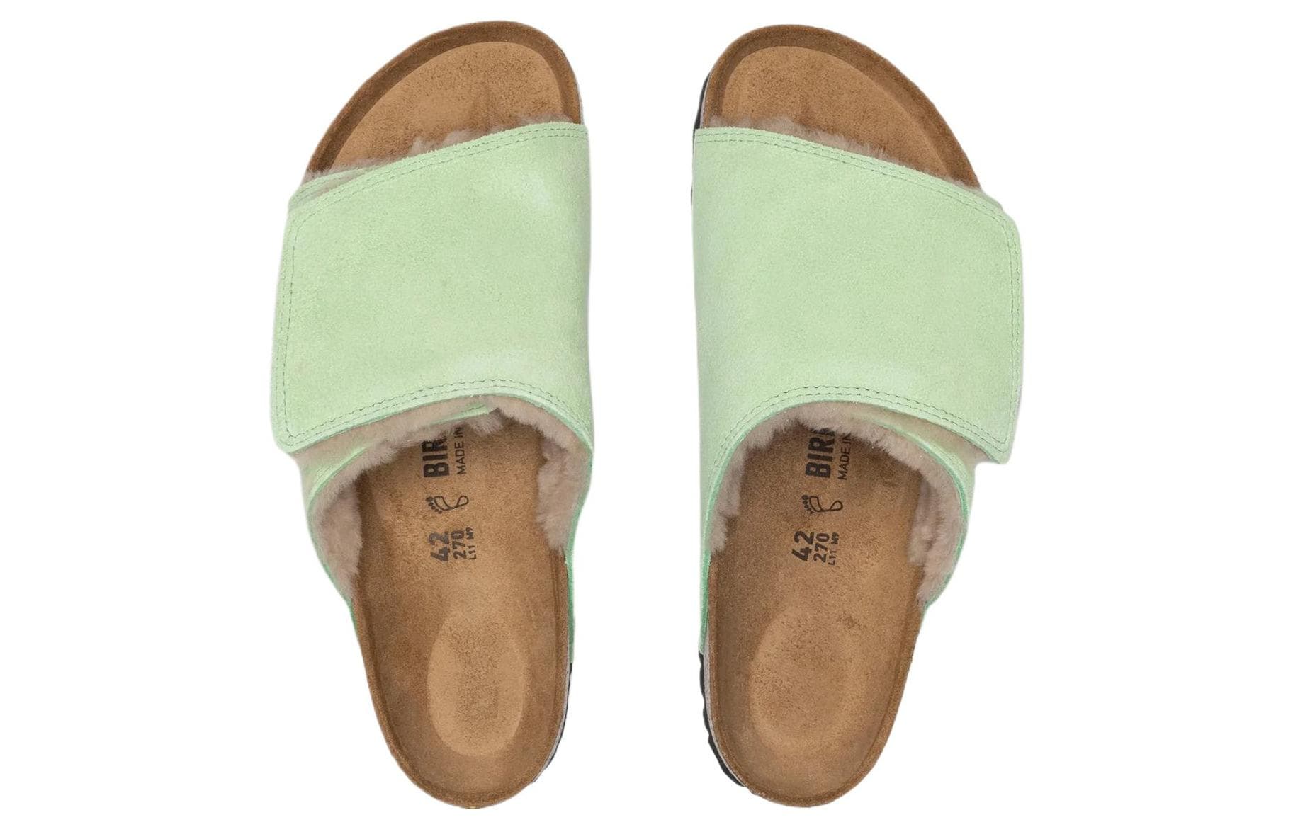 Сандалии Stussy x Birkenstock Green Slides - изображение 4