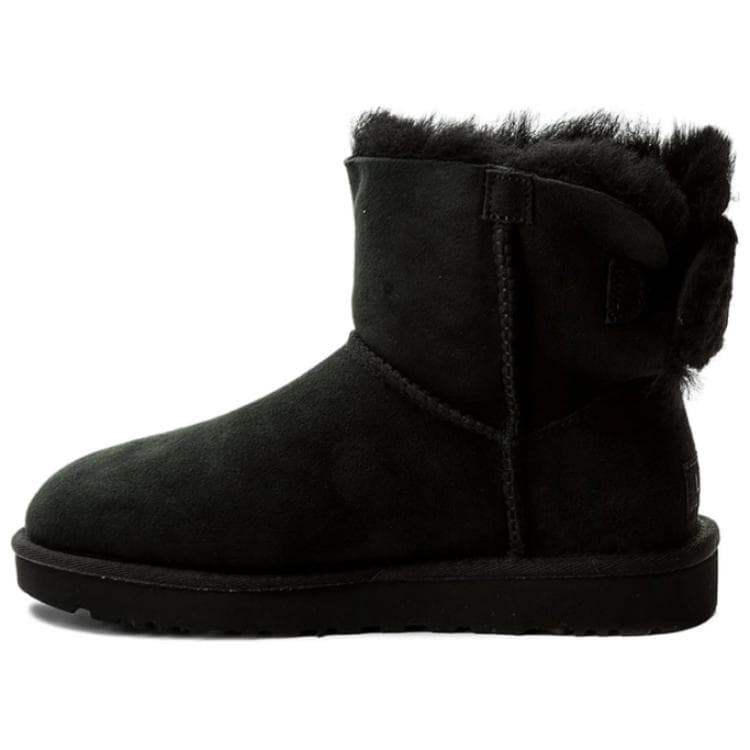 Ботинки зимние UGG Arielle Амортизация Короткие Снежные Ботинки Женские Черные - изображение 1