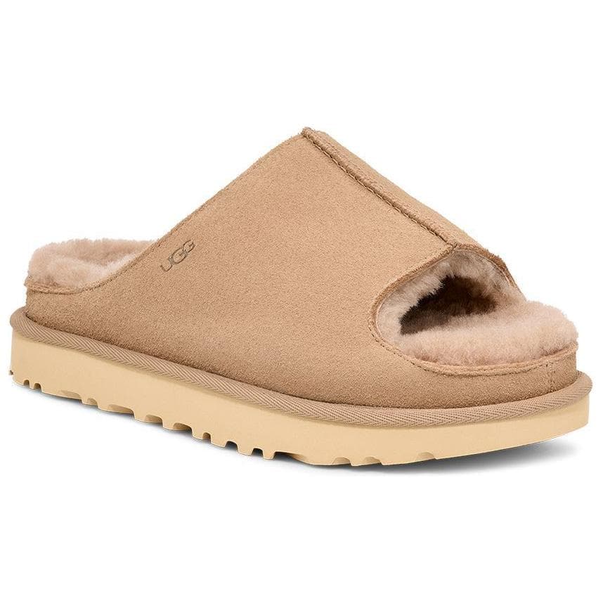 Сандалии UGG ЭВА противоскользящие и устойчивые к истиранию шлепанцы женские светло-коричневые - изображение 3