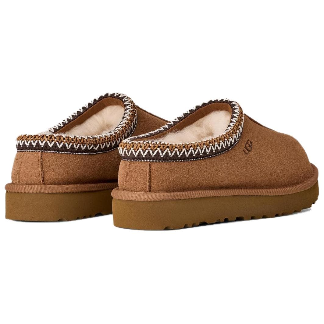Сандалии UGG Tasman II Коммутирование Удобные Универсальные Флисовые Подкладочные Мюли ЭВА Домашние Тапочки Женские Каштановые - изображение 4