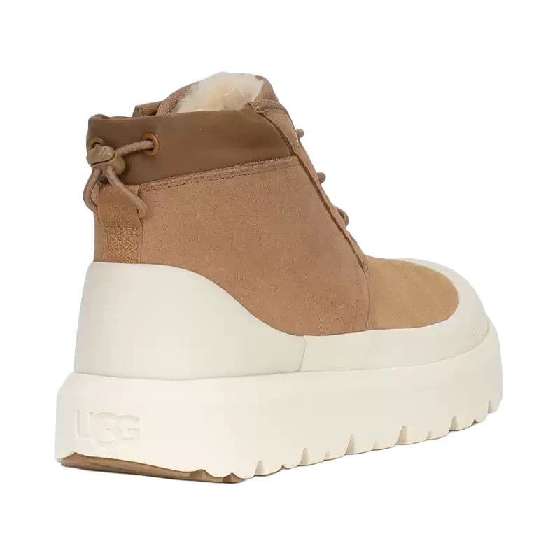 Ботинки зимние UGG Hybrid Weather Теплоизоляционные Увеличивающие Высоту Короткие Снежные Ботинки Мужские Каштановые - изображение 4