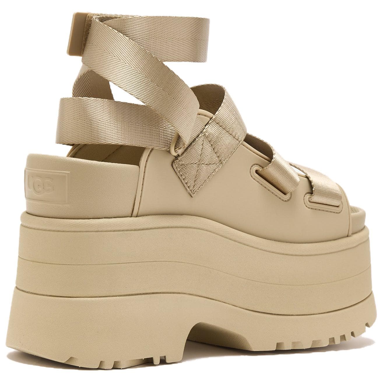 Сандалии UGG Goldenrise Кожа Сандалии гладиаторы 7 5 см Женские Тауповый - изображение 3